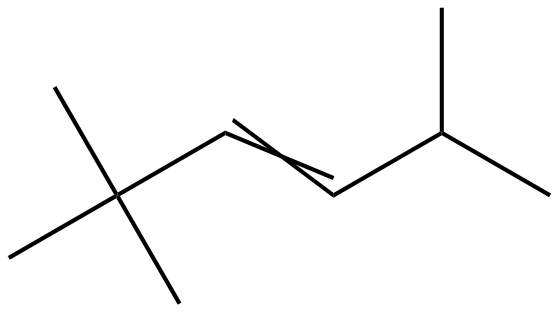 Image of 2,2,5-trimethyl-3-hexene