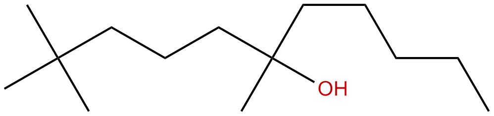 Image of 2,2,6-trimethyl-6-undecanol