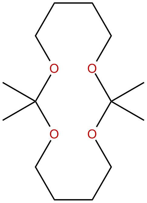 Image of 2,2,9,9-tetramethyl-1,3,8,10-tetraoxacyclotetradecane