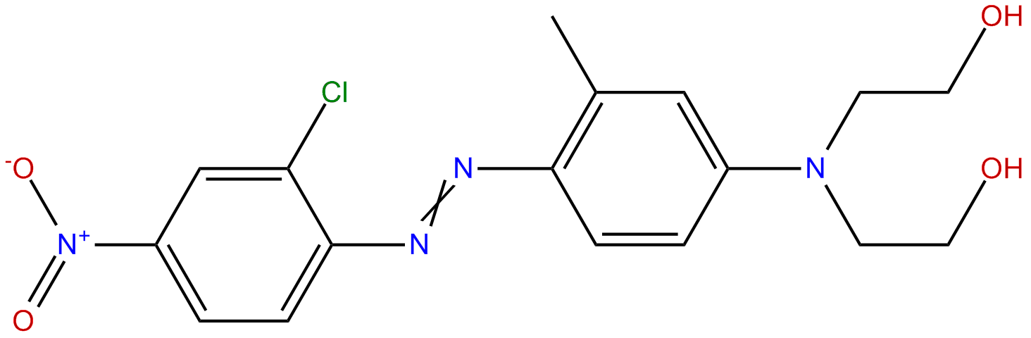 Image of 2,2'-[[4-[(2-chloro-4-nitrophenyl)azo]-3-methylphenyl]imino]bisethanol