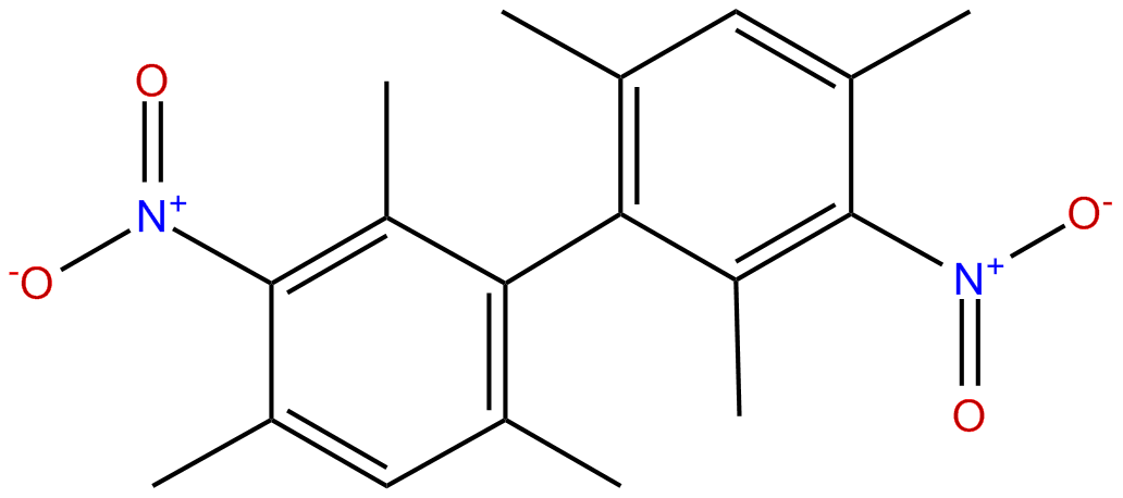 Image of 2,2',4,4',6,6'-hexamethyl-3,3'-dinitro-1,1'-diphenyl