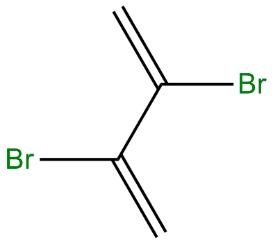 Image of 2,3-dibromo-1,3-butadiene