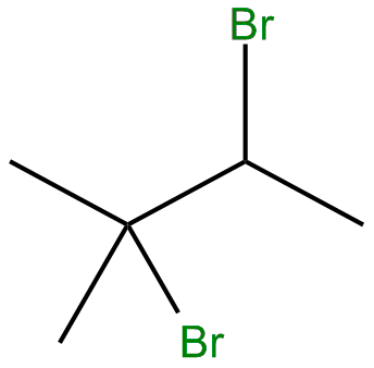 Image of 2,3-dibromo-2-methylbutane