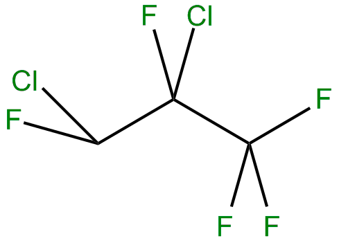 Image of 2,3-dichloro-1,1,1,2,3-pentafluoropropane