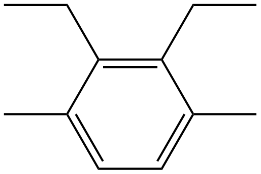 Image of 2,3-diethyl-1,4-dimethylbenzene
