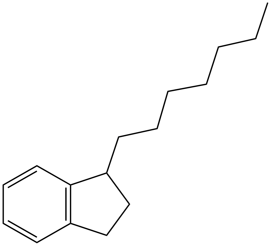 Image of 2,3-dihydro-1-hetpyl-1H-indene