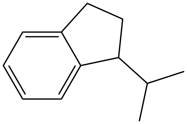 Image of 2,3-dihydro-1-(1-methylethyl)-1H-indene
