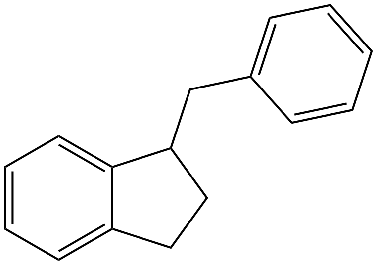 Image of 2,3-dihydro-1-(phenylmethyl)-1H-indene