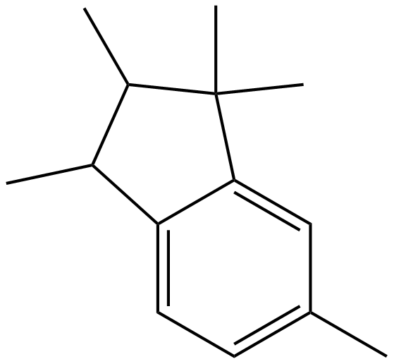 Image of 2,3-dihydro-1,1,2,3,6-pentamethyl-1H-indene