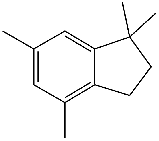 Image of 2,3-dihydro-1,1,4,6-tetramethyl-1H-indene