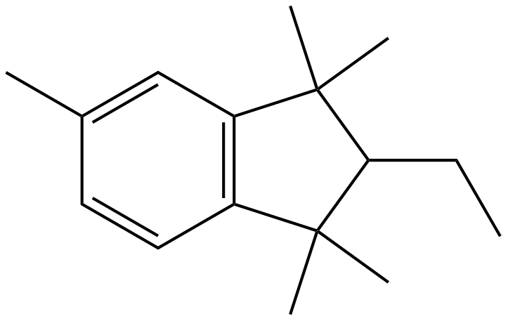 Image of 2,3-dihydro-2-ethyl-1,1,3,3,5-pentamethyl-1H-indene