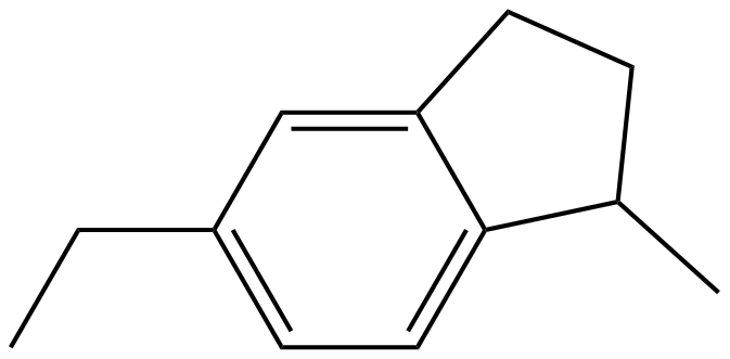 Image of 2,3-dihydro-5-ethyl-1-methyl-1H-indene