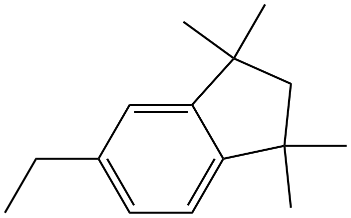 Image of 2,3-dihydro-5-ethyl-1,1,3,3-tetramethyl-1H-indene