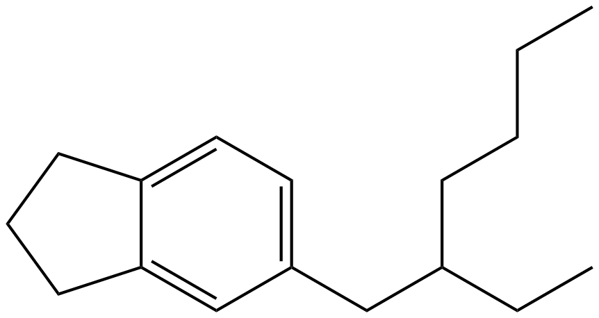 Image of 2,3-dihydro-5-(2-ethylhexyl)-1H-indene