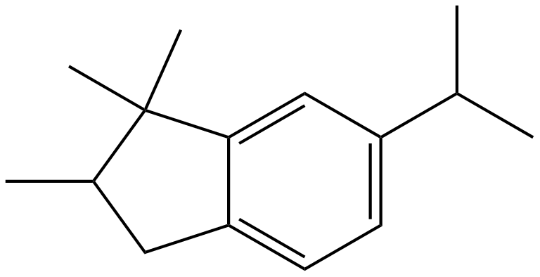 Image of 2,3-dihydro-6-(1-methylethyl)-1,1,2-trimethyl-1H-indene
