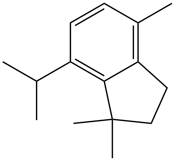 Image of 2,3-dihydro-7-(1-methylethyl)-1,1,4-trimethyl-1H-indene
