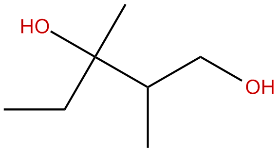 Image of 2,3-dimethyl-1,3-pentanediol
