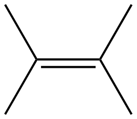 Image of 2,3-dimethyl-2-butene