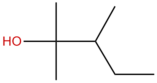 Image of 2,3-dimethyl-2-pentanol