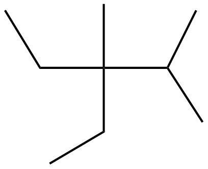 Image of 2,3-dimethyl-3-ethylpentane