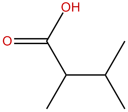 Image of 2,3-dimethylbutanoic acid
