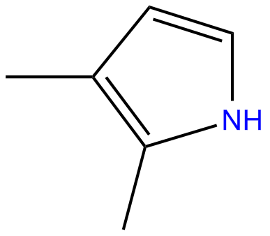 Image of 2,3-dimethylpyrrole