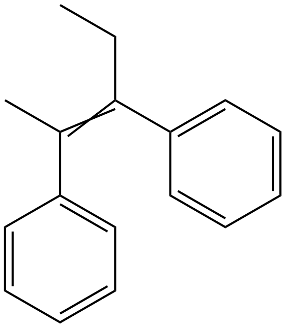 Image of 2,3-diphenyl-2-pentene