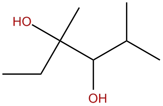 Image of 2,3-hexanediol, 3,5-dimethyl-