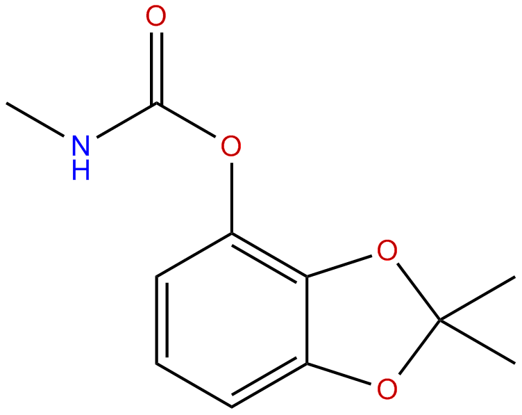 Image of 2,3-isoprylidenedioxyphenyl-N-methylcarbamate