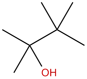 Image of 2,3,3-trimethyl-2-butanol