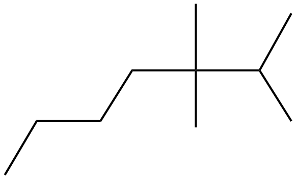 Image of 2,3,3-trimethylheptane