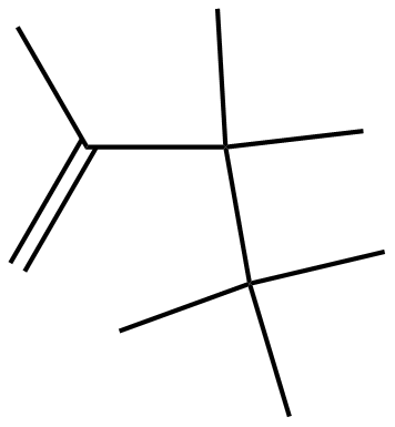 Image of 2,3,3,4,4-pentamethyl-1-pentene