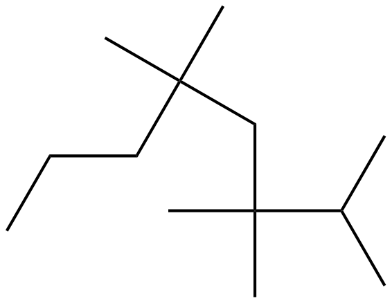 Image of 2,3,3,5,5-pentamethyloctane