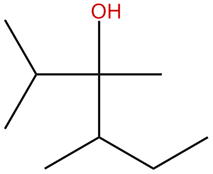 Image of 2,3,4-trimethyl-3-hexanol