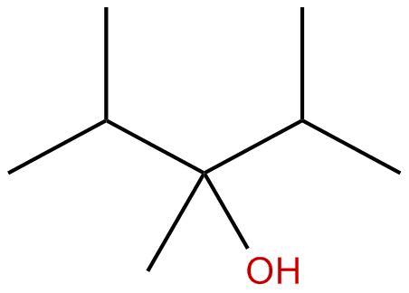 Image of 2,3,4-trimethyl-3-pentanol