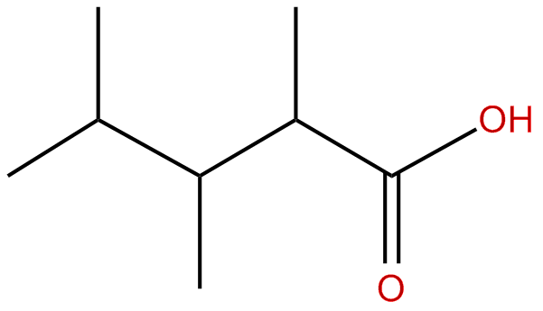 Image of 2,3,4-trimethylpentanoic acid