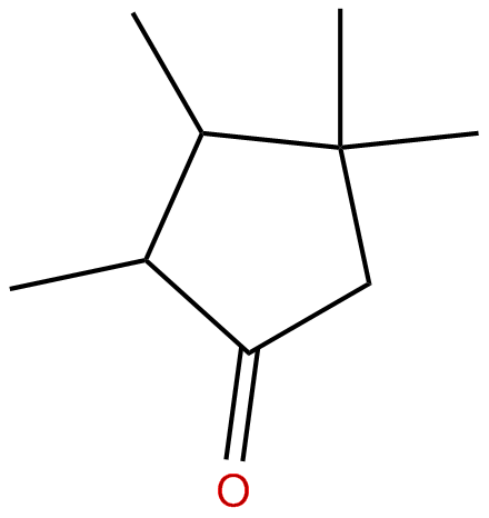 Image of 2,3,4,4-tetramethyl-1-cyclopentanone