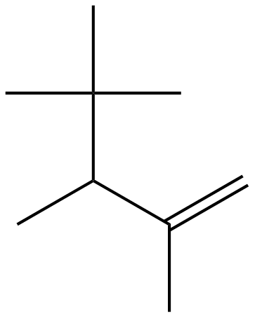Image of 2,3,4,4-tetramethyl-1-pentene