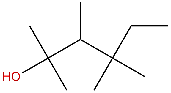 Image of 2,3,4,4-tetramethyl-2-hexanol