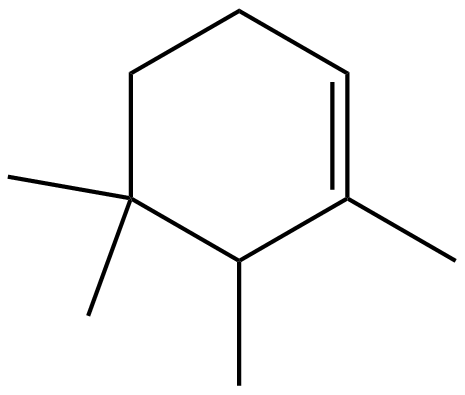 Image of 2,3,4,4-tetramethylcyclohexene