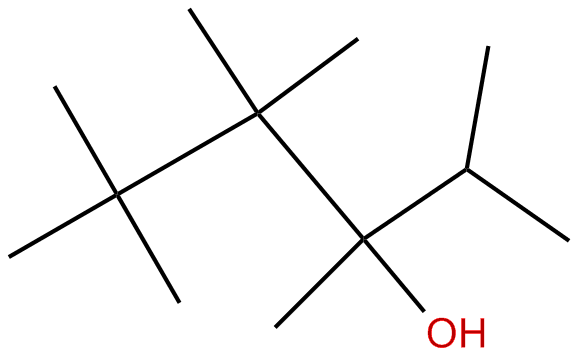 Image of 2,3,4,4,5,5-hexamethyl-3-hexanol