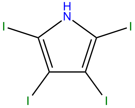 Image of 2,3,4,5-tetraiodopyrrole
