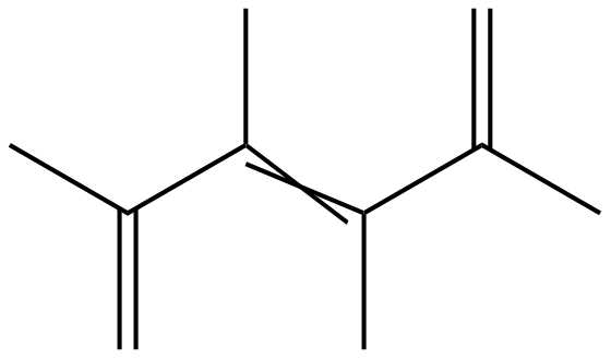 Image of 2,3,4,5-tetramethyl-1,3,5-hexatriene