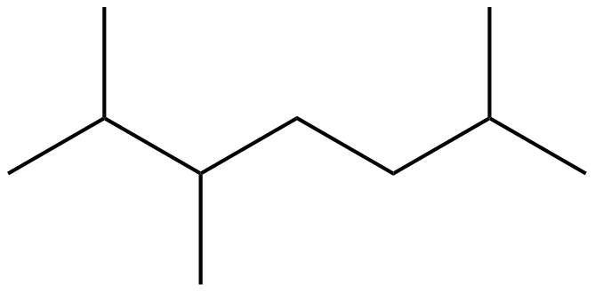 Image of 2,3,6-trimethylheptane