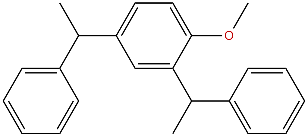 Image of 2,4-bis(.alpha.-phenylethyl)phenyl methyl ether