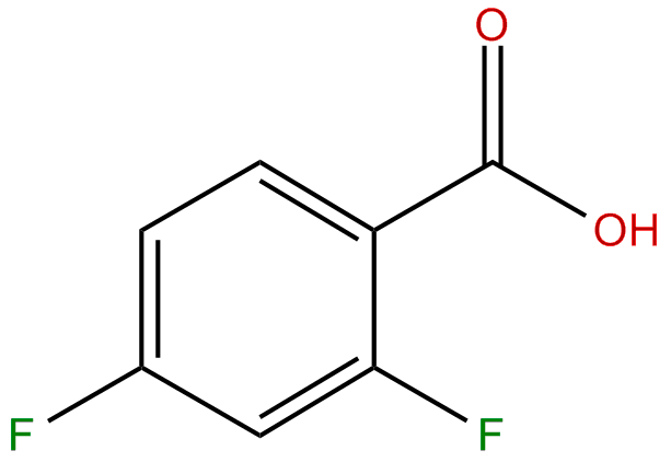 Image of 2,4-difluorobenzoic acid
