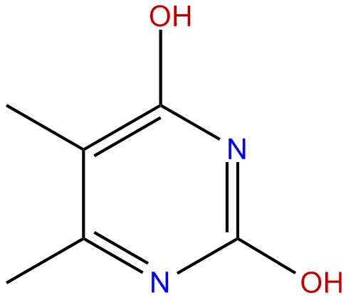 Image of 2,4-dihydroxy-5,6-dimethylpyrimidine
