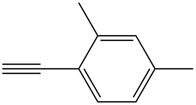 Image of 2,4-dimethyl-1-ethynylbenzene