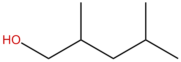 Image of 2,4-dimethyl-1-pentanol
