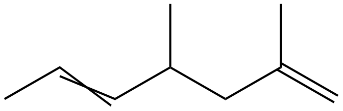 Image of 2,4-dimethyl-1,5-heptadiene